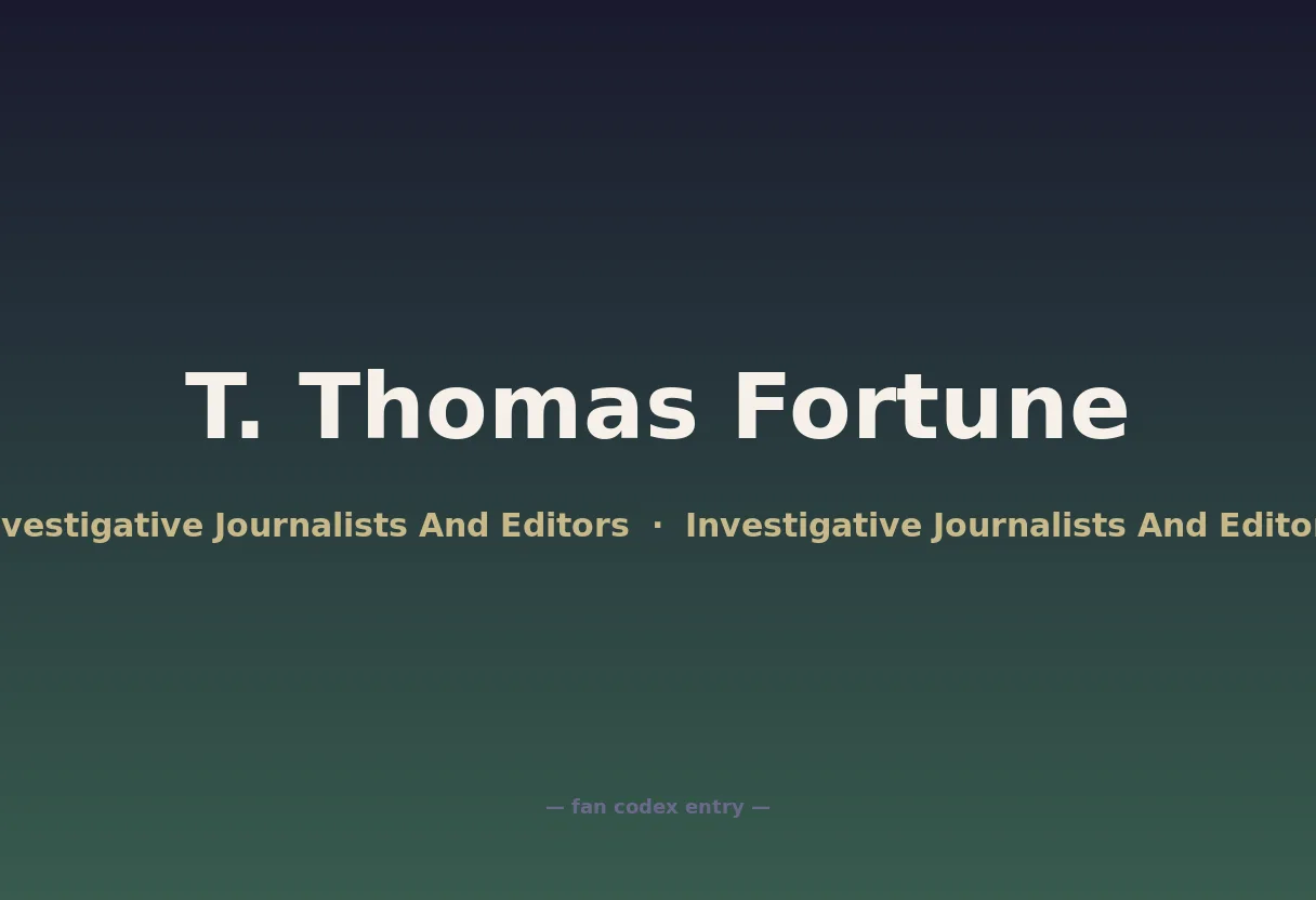 T. Thomas Fortune