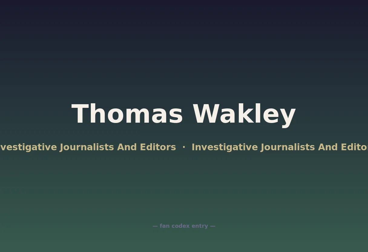 Thomas Wakley